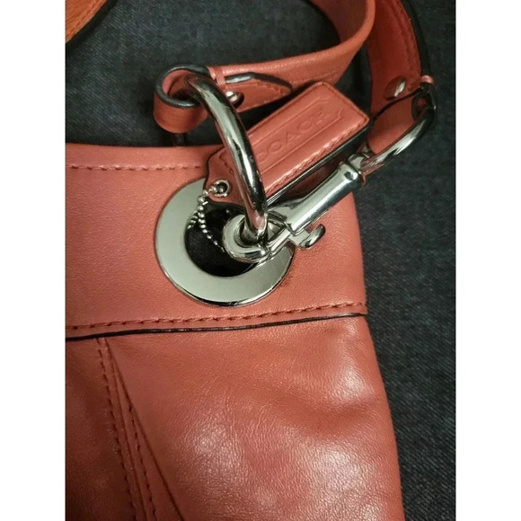 Coach Ashley Hippie Collection Crossbody Coral - Picture 4 of 10